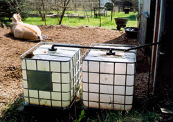 Click for larger image of this custom-built water collection system